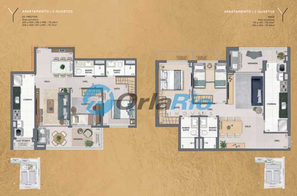 Apartamento, 3 quartos, 95 m² - Foto 3