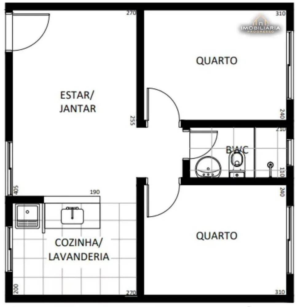 Apartamento, 2 quartos, 40 m² - Foto 3