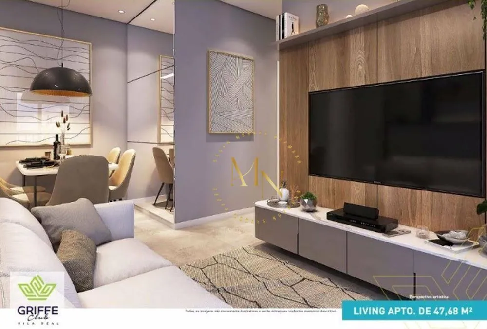 Apartamento, 2 quartos, 47 m² - Foto 2