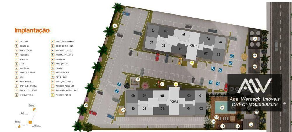 Apartamento à venda com 2 quartos, 41m² - Foto 7