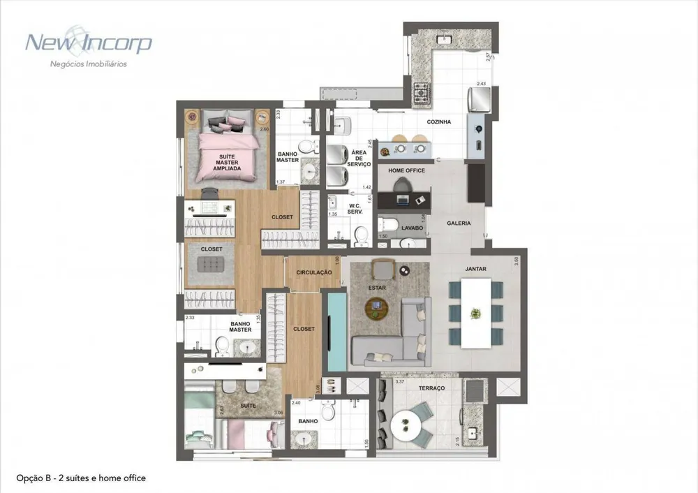 Apartamento, 2 quartos, 114 m² - Foto 4