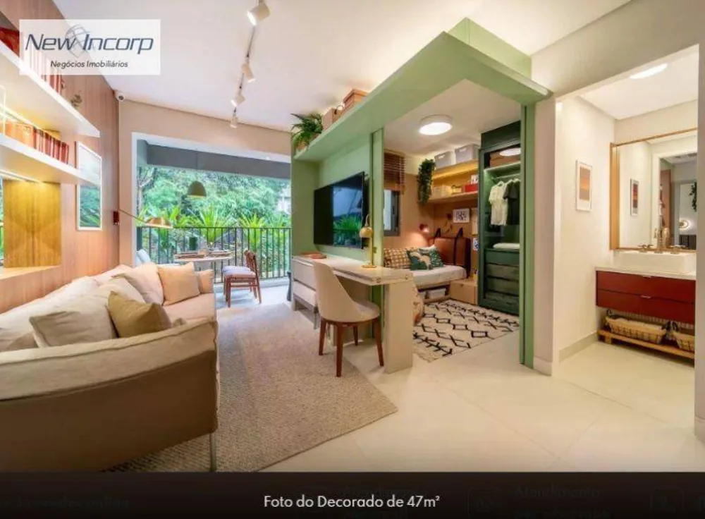 Apartamento, 1 quarto, 47 m² - Foto 3