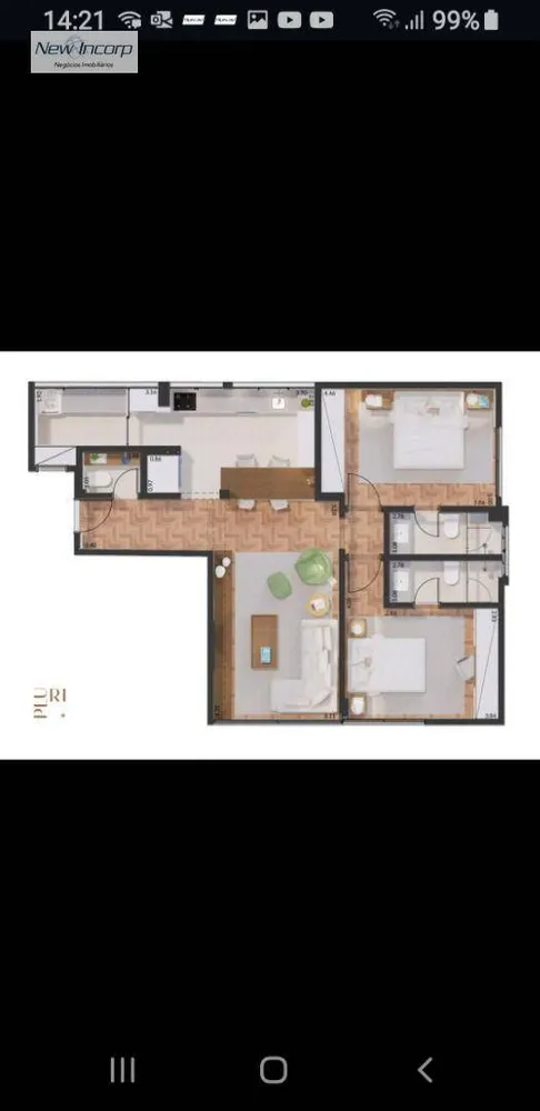 Apartamento, 2 quartos, 87 m² - Foto 3