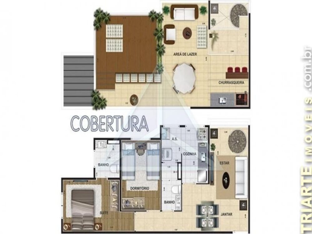 Apartamento, 2 quartos, 52 m² - Foto 4