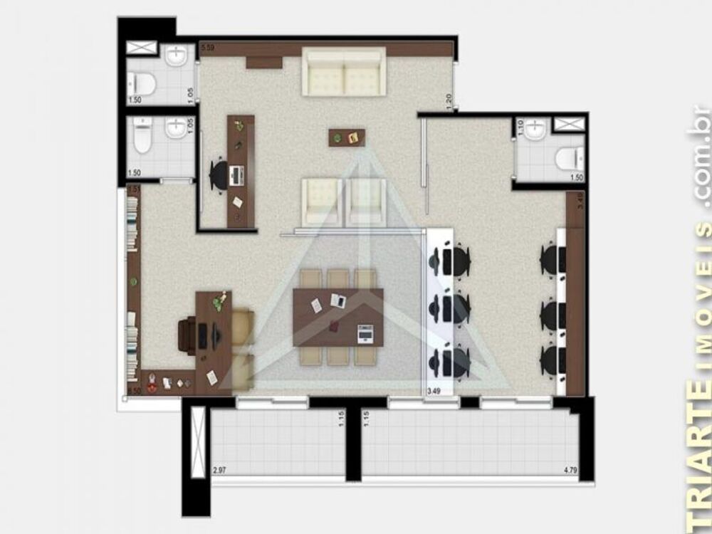 Conjunto Comercial-Sala à venda, 33m² - Foto 7