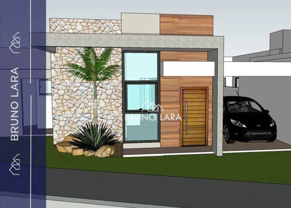 Casa, 3 quartos, 90 m² - Foto 1