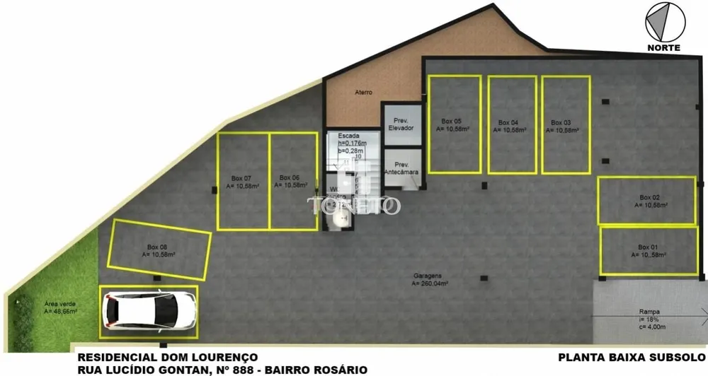 Apartamento, 1 quarto, 34 m² - Foto 3