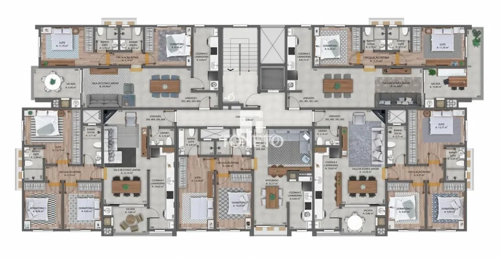 Apartamento, 3 quartos, 97 m² - Foto 3