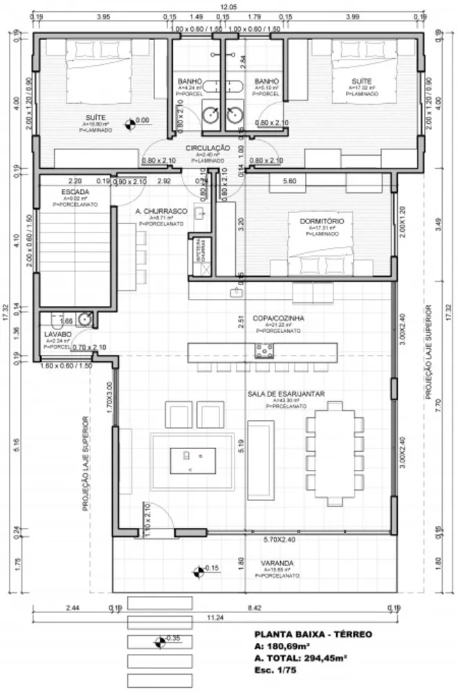 Casa, 3 quartos, 294 m² - Foto 4