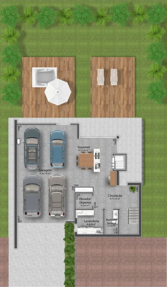 Casa, 3 quartos, 434 m² - Foto 11