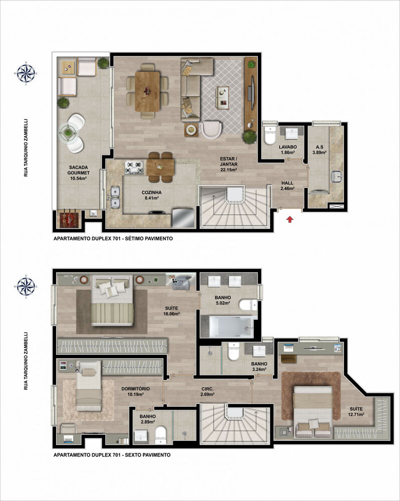 Apartamento à venda com 3 quartos, 126m² - Foto 8