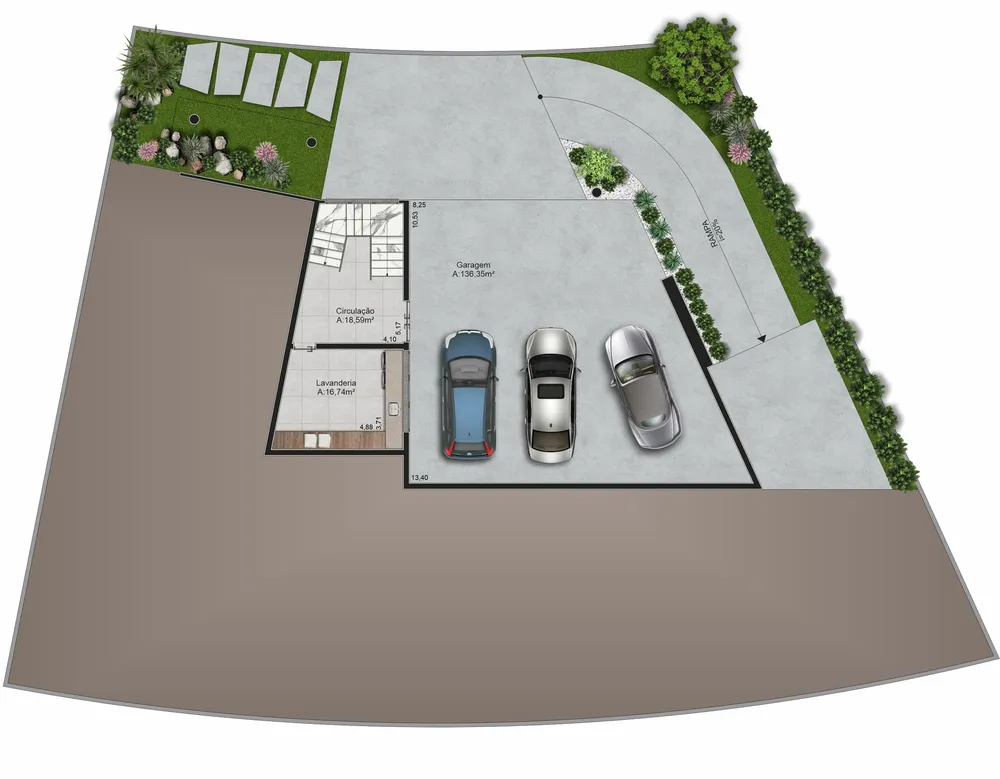 Terreno, 460 m² - Foto 2