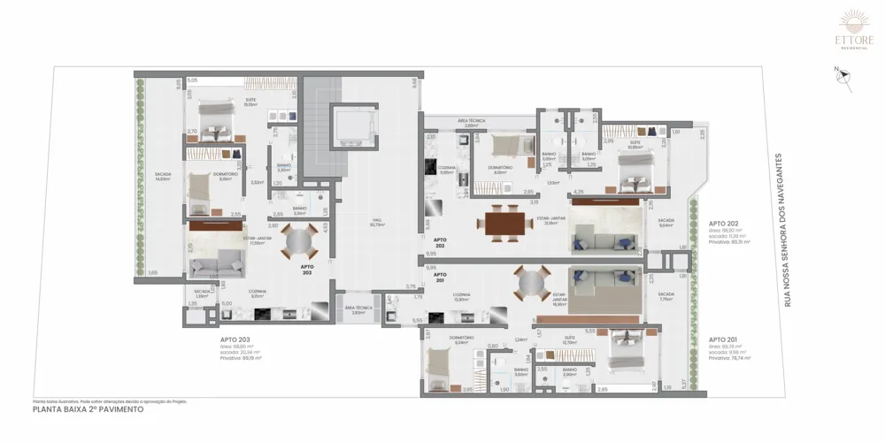 Apartamento, 2 quartos, 99 m² - Foto 14