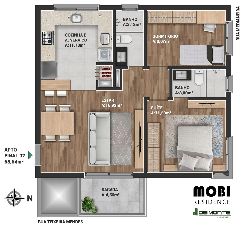 Loja-Salão, 76 m² - Foto 5