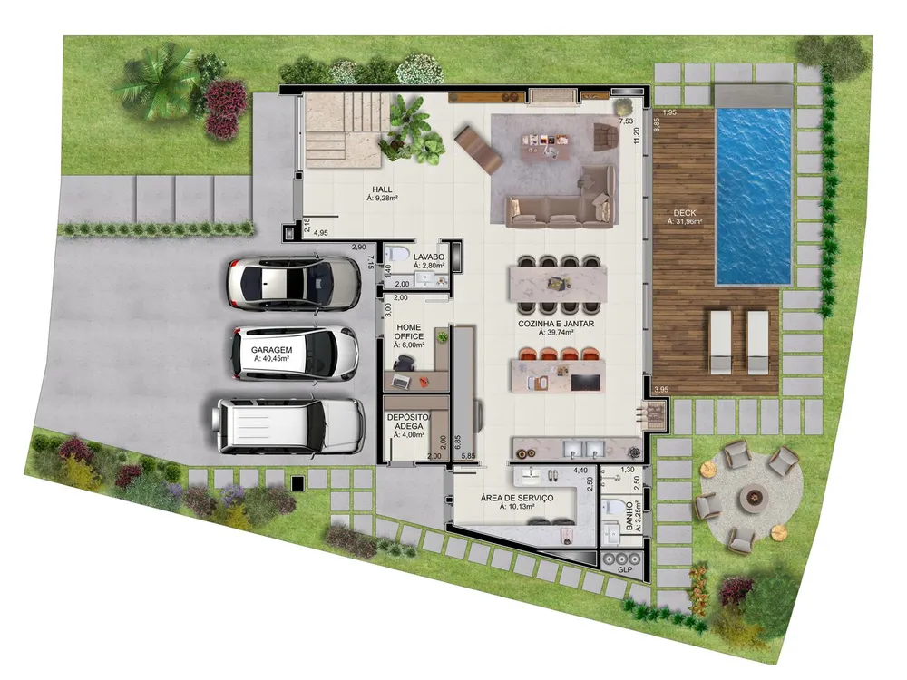 Casa, 4 quartos, 355 m² - Foto 11
