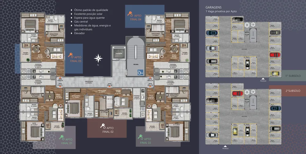 Apartamento, 2 quartos, 57 m² - Foto 8