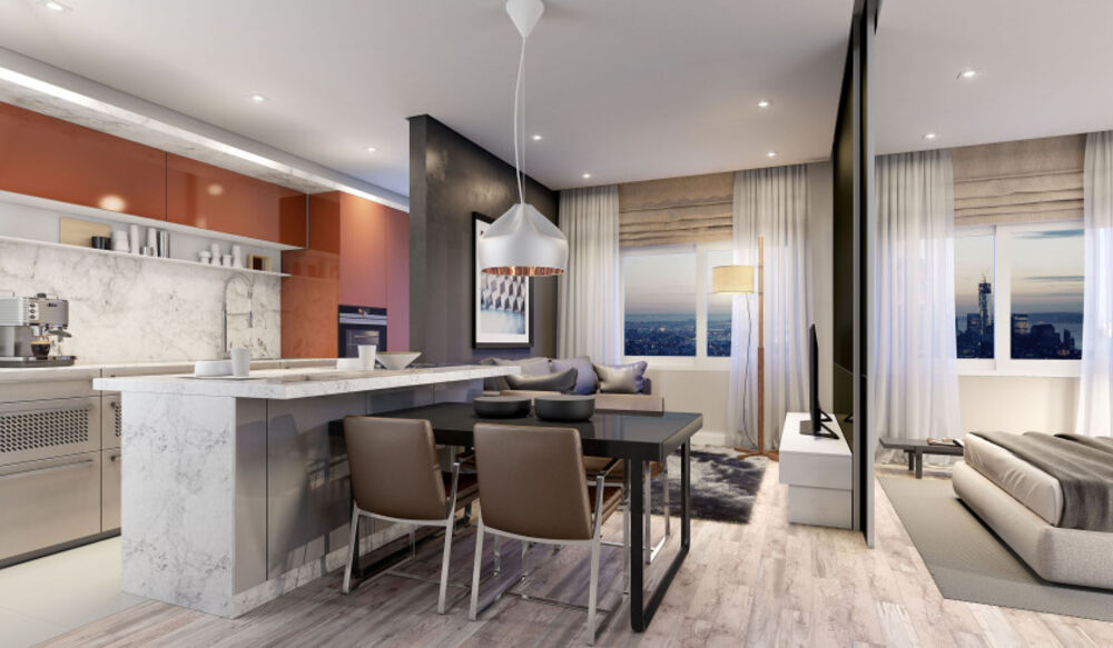 Apartamento à venda com 1 quarto, 58m² - Foto 6