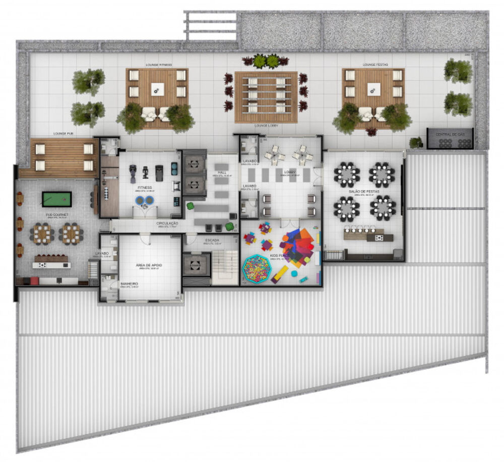 Apartamento à venda com 1 quarto, 58m² - Foto 8