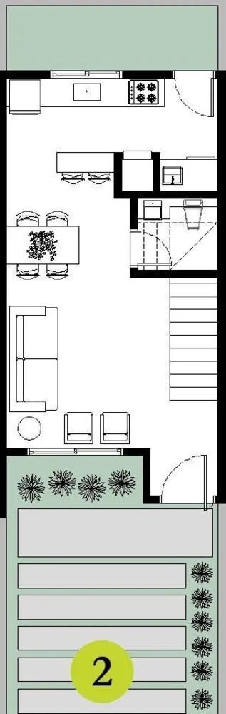 Casa, 2 quartos, 84 m² - Foto 3
