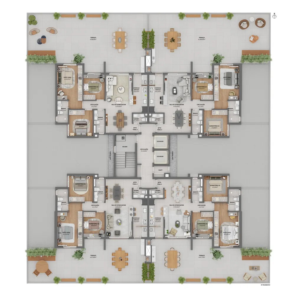 Apartamento, 3 quartos, 106 m² - Foto 14