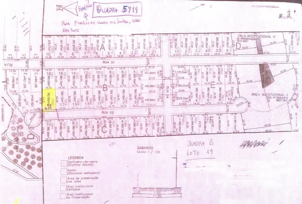 Terreno, 382 m² - Foto 1