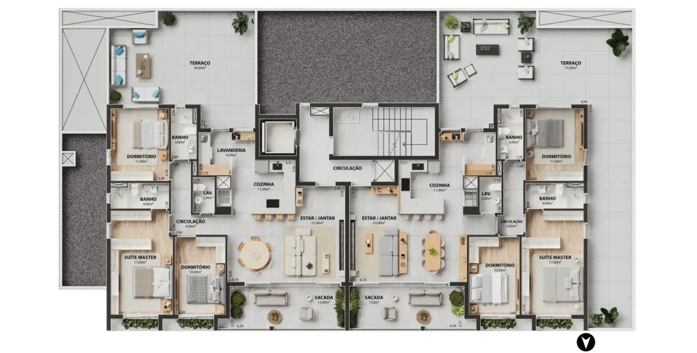 Apartamento, 3 quartos, 128 m² - Foto 14
