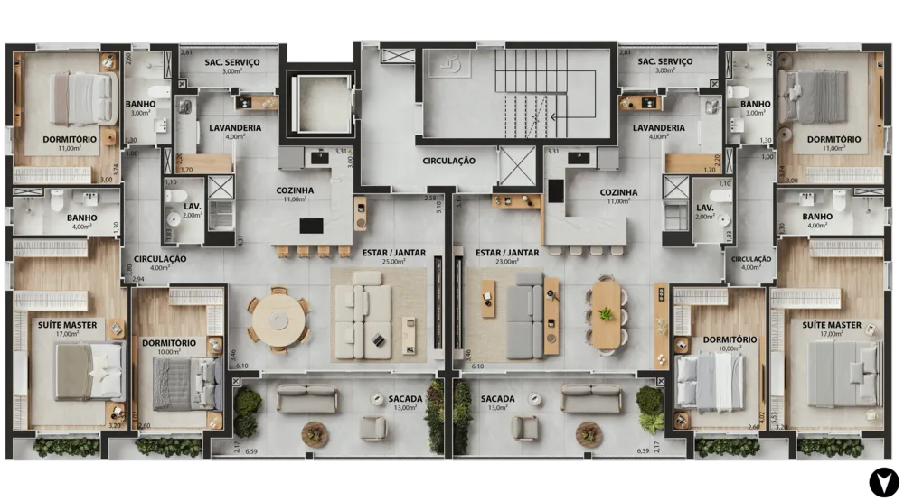 Apartamento, 3 quartos, 128 m² - Foto 15