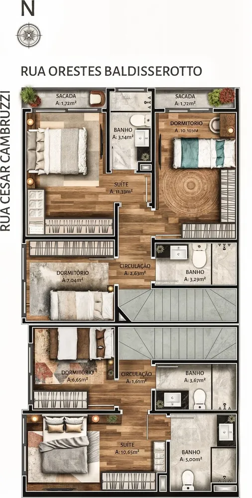 Casa, 3 quartos, 138 m² - Foto 12
