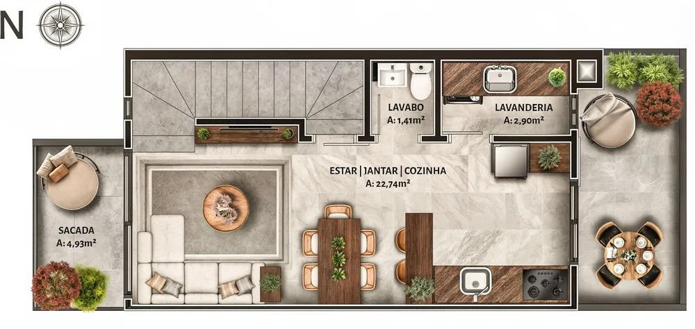 Casa, 3 quartos, 138 m² - Foto 5