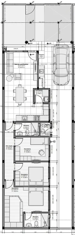 Casa, 3 quartos, 111 m² - Foto 3