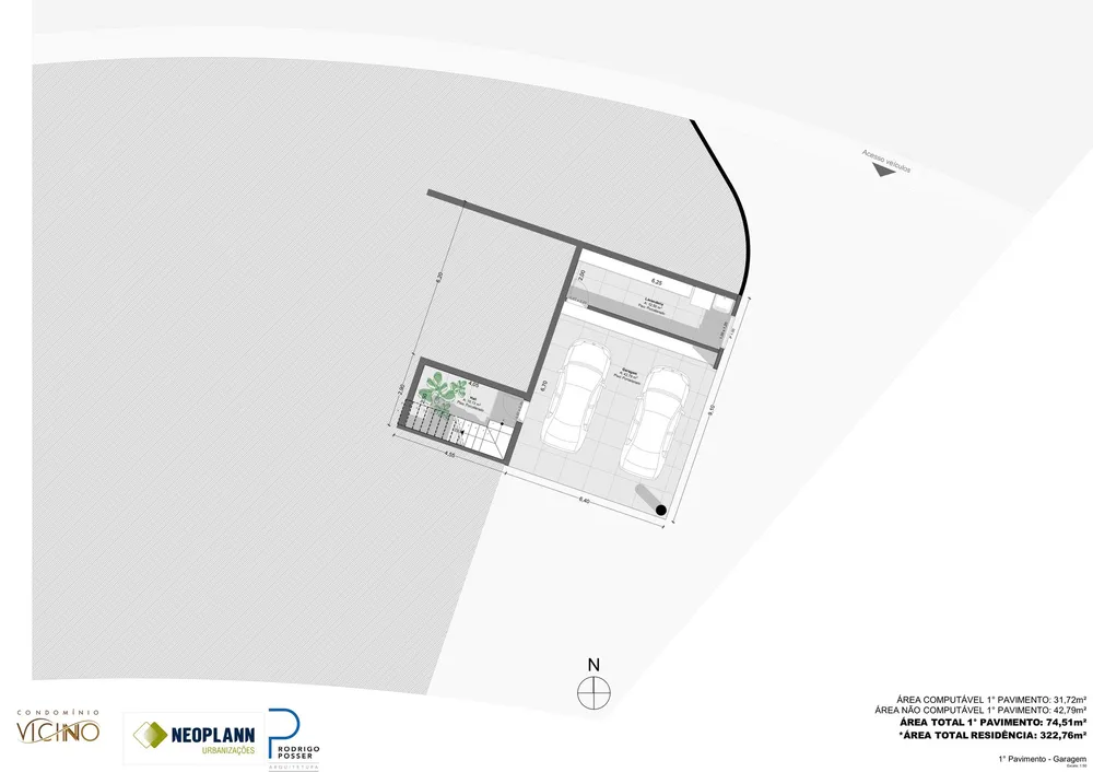 Terreno, 322 m² - Foto 1