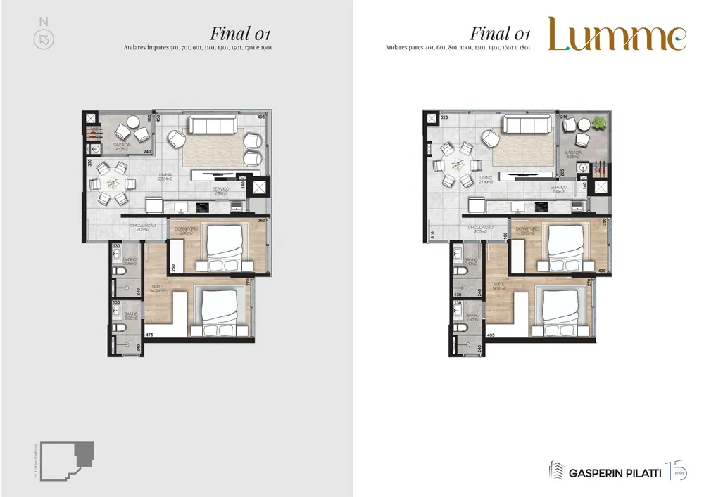 Apartamento, 2 quartos, 78 m² - Foto 15
