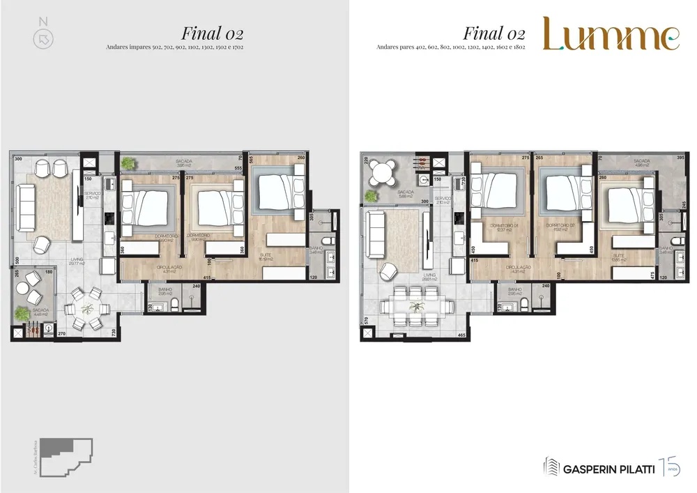Apartamento, 2 quartos, 78 m² - Foto 16