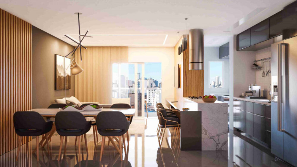 Apartamento à venda com 3 quartos, 111m² - Foto 3