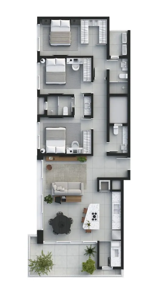 Apartamento, 3 quartos, 116 m² - Foto 12
