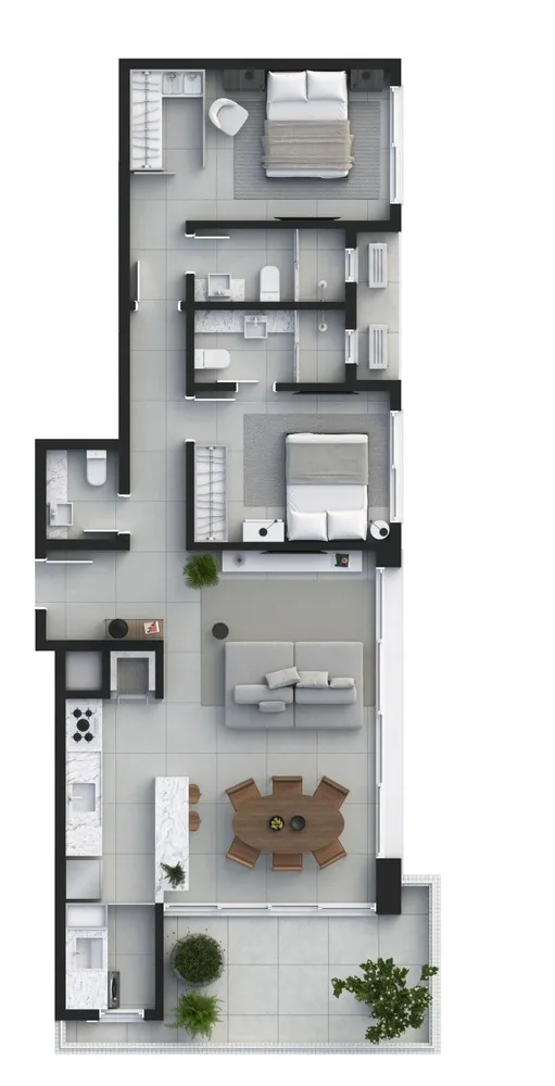 Apartamento, 3 quartos, 116 m² - Foto 14