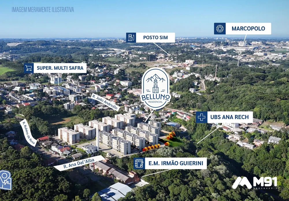 Apartamento, 2 quartos, 44 m² - Foto 2