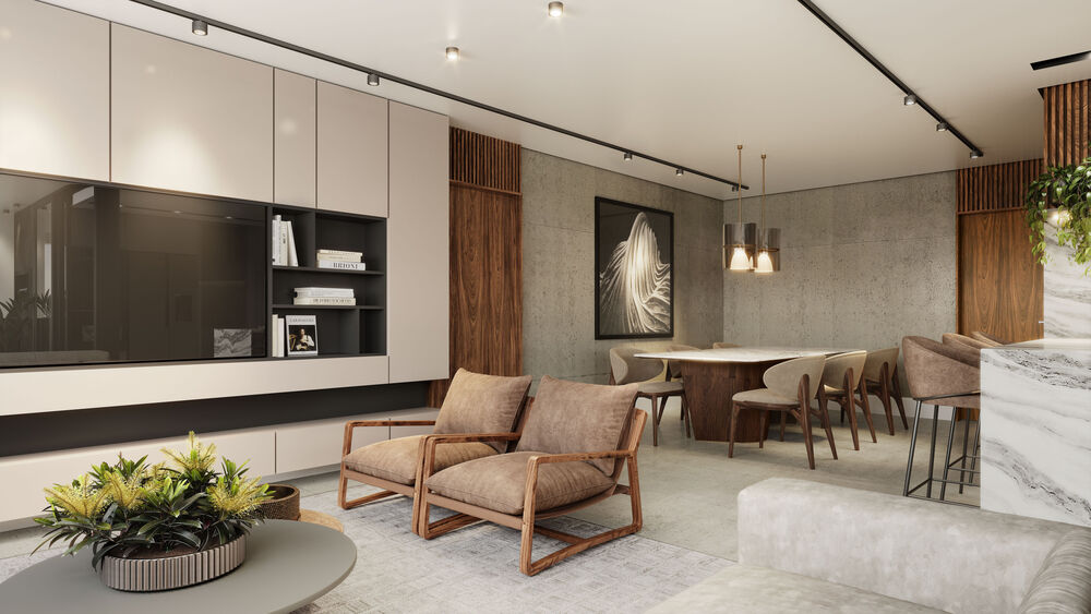 Apartamento à venda com 3 quartos, 140m² - Foto 2