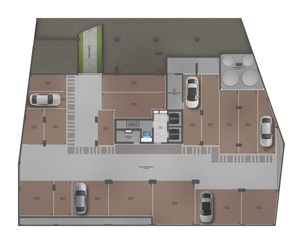 Apartamento à venda com 2 quartos, 92m² - Foto 3