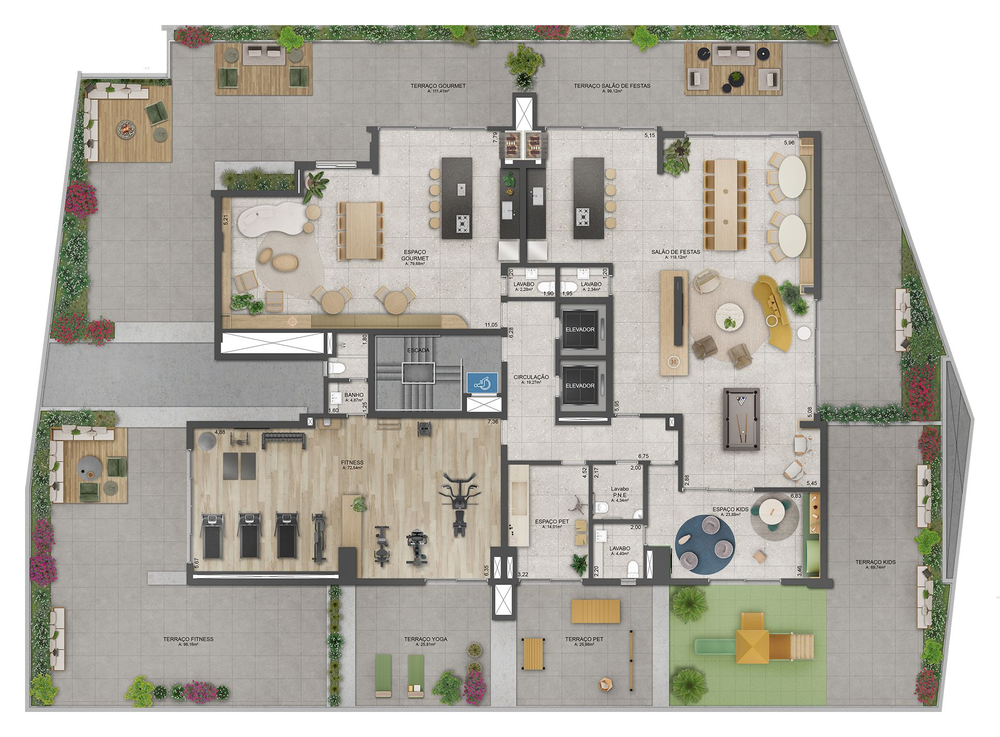 Apartamento à venda com 2 quartos, 92m² - Foto 6