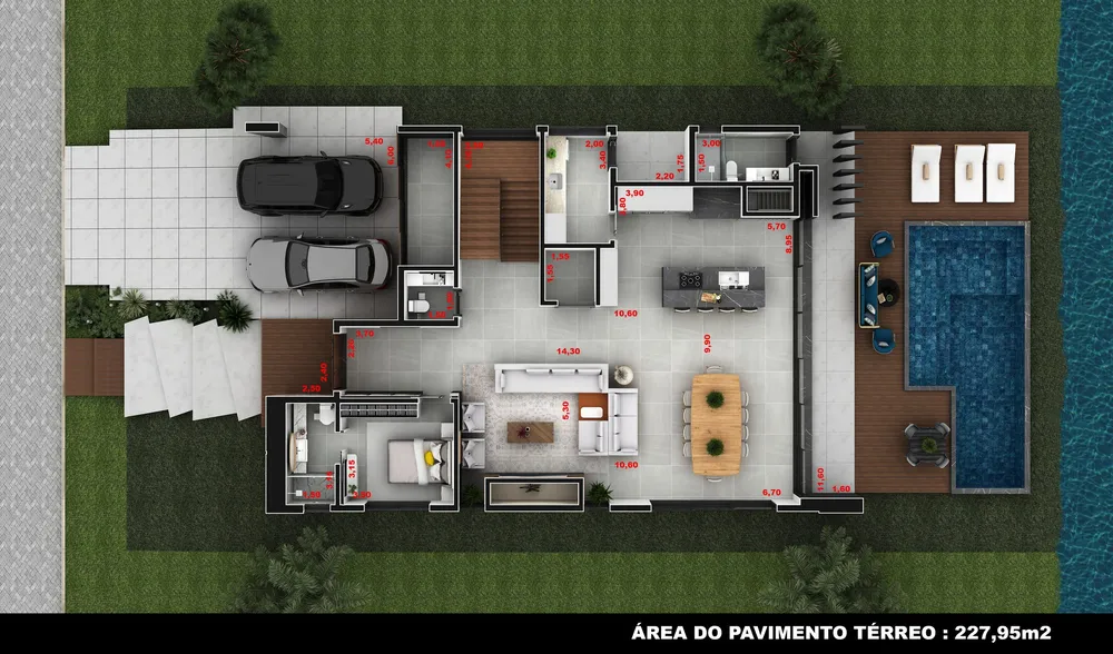 Casa, 5 quartos, 423 m² - Foto 9