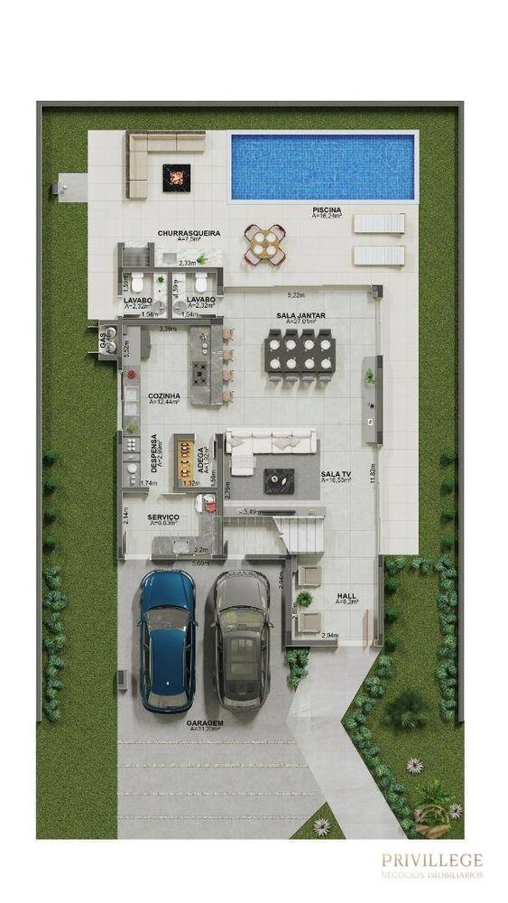 Casa, 4 quartos, 282 m² - Foto 2