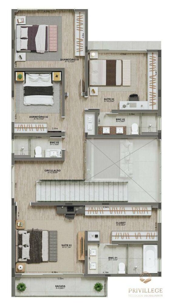 Casa, 4 quartos, 282 m² - Foto 3