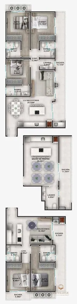 Apartamento, 2 quartos, 67 m² - Foto 5