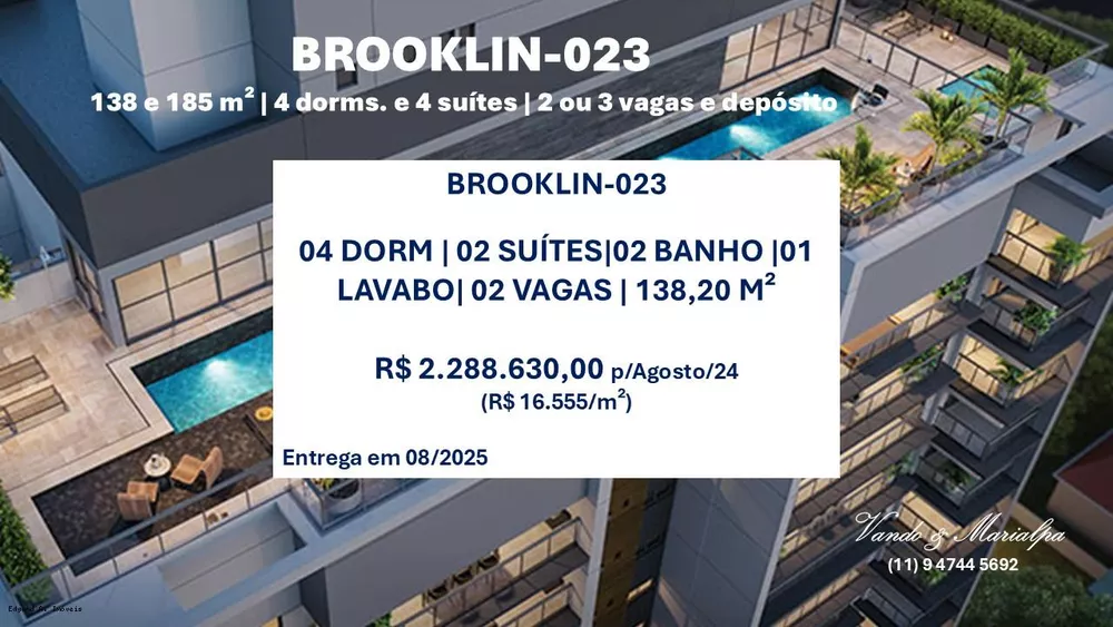 Apartamento à venda com 4 quartos, 138m² - Foto 1