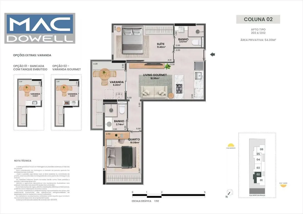 Apartamento, 2 quartos, 55 m² - Foto 26