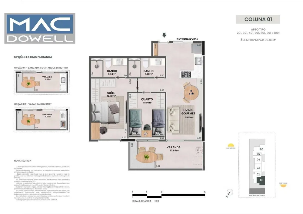Apartamento, 2 quartos, 55 m² - Foto 23