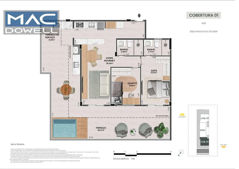 Apartamento, 2 quartos, 55 m² - Foto 14