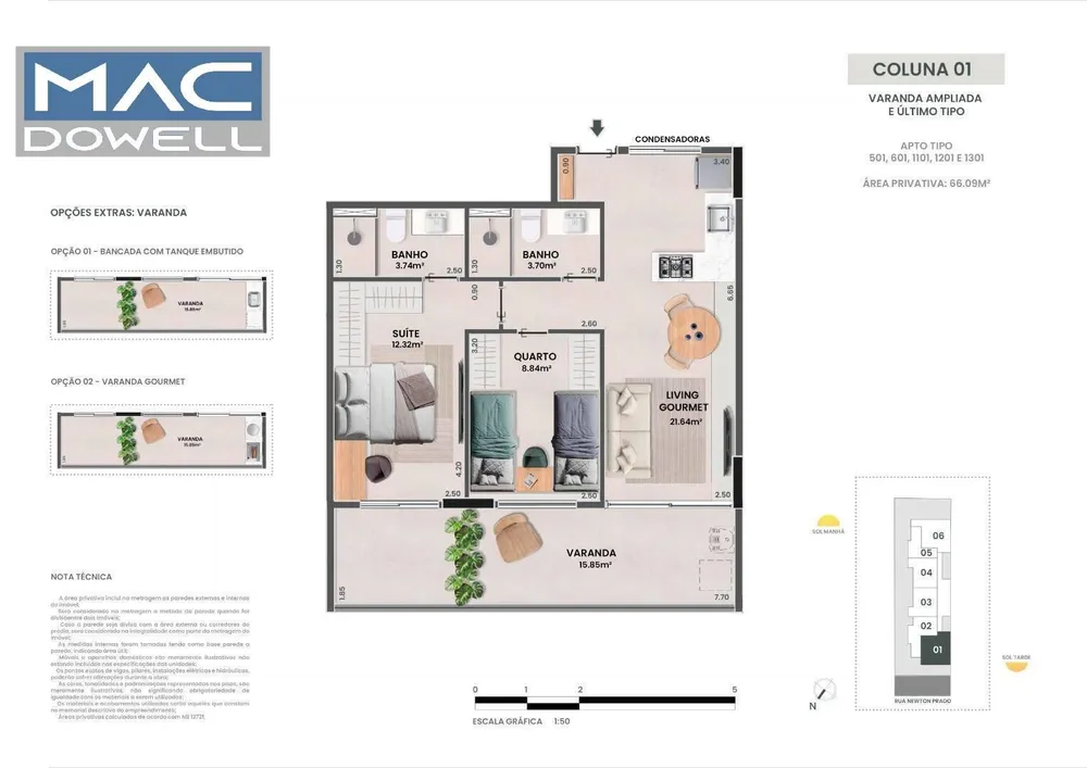 Apartamento, 2 quartos, 55 m² - Foto 22