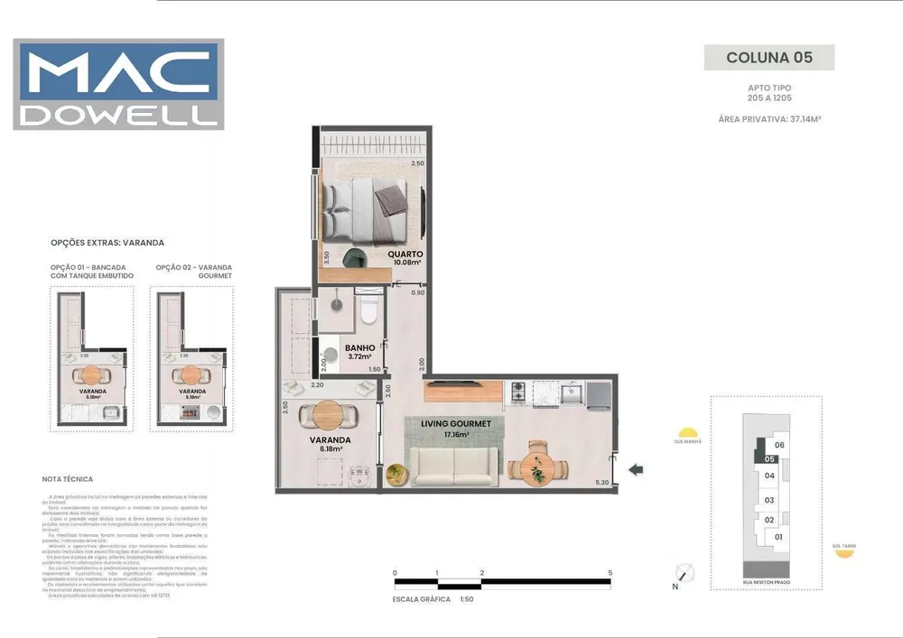 Apartamento, 2 quartos, 55 m² - Foto 11